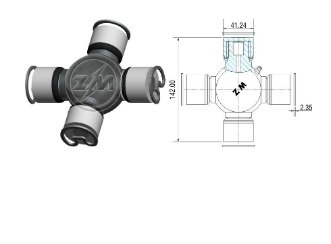 CRUZETA SCANIA L76/MAQUINAS